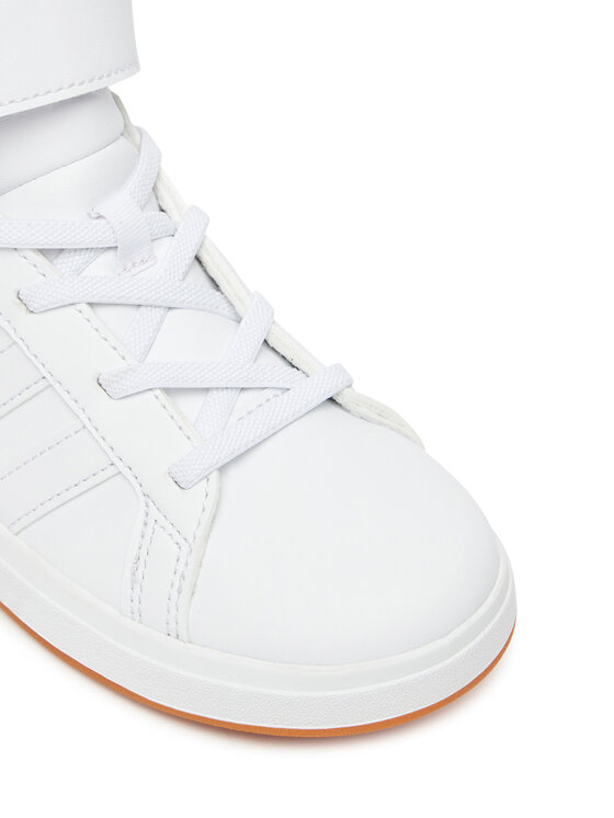 adidas adidas Sneakersy Grand Court Mid K JR0803 Biały