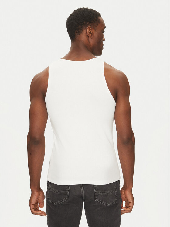 Jack&Jones Jack&Jones Tank top Islington 12273156 Bijela Slim Fit