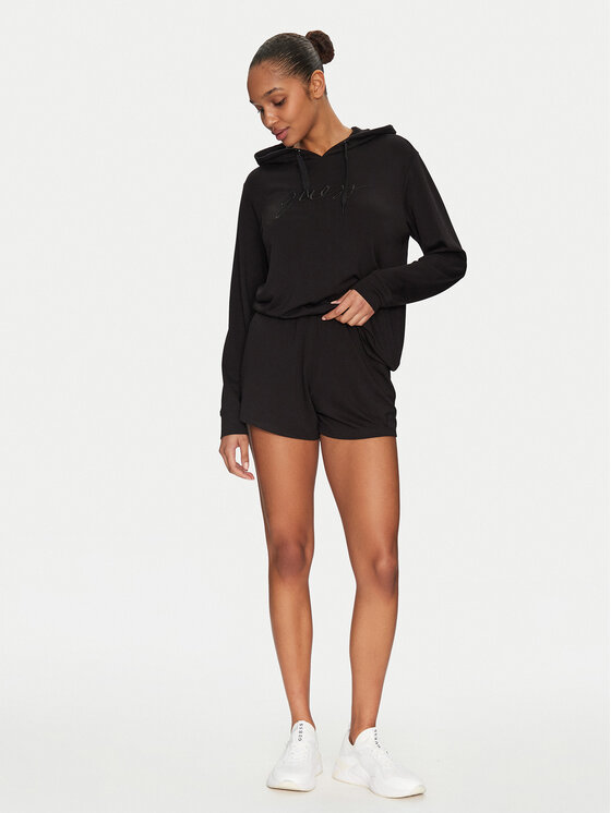Guess Guess Kupaće hlače O5GD06 KCQP2 Crna Regular Fit