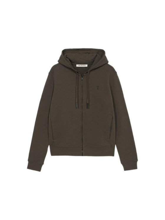 Trussardi Trussardi Felpa G8068000028N035 Verde Regular Fit