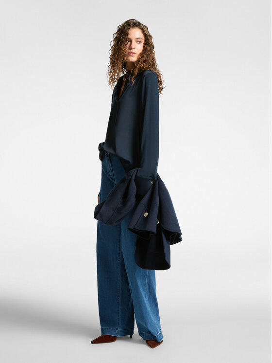 Elena Mirò Elena Mirò Camicia G247Z100487N034 Blu Regular Fit