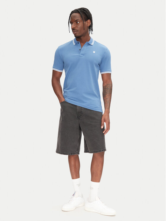 G-Star Raw G-Star Raw Поло Dunda D17127-5864 Коричневий Slim Fit