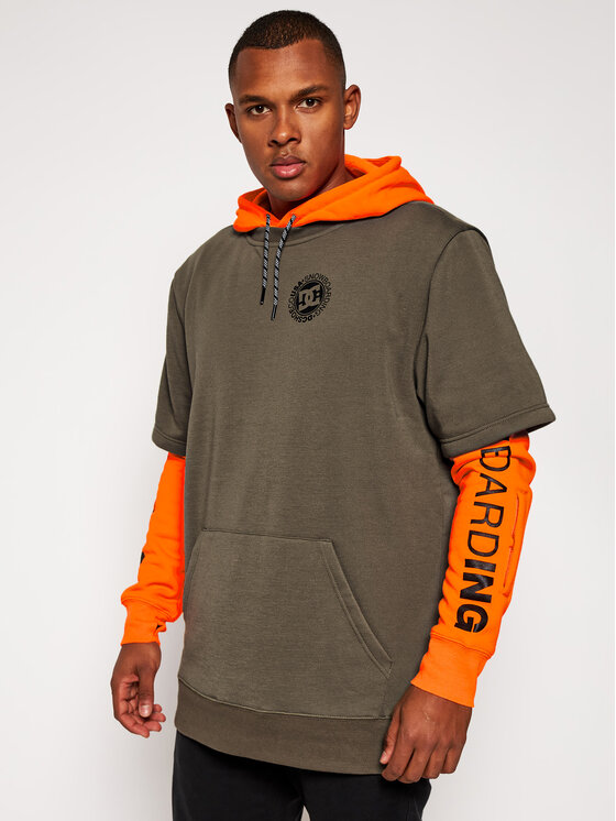 oak park hybrid full zip hoodie