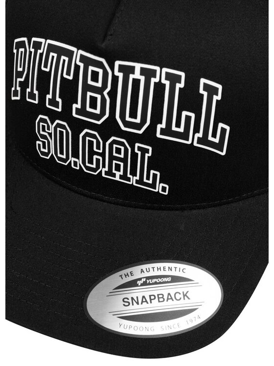 PITBULL PITBULL Czapka z daszkiem SO CAL Czarny