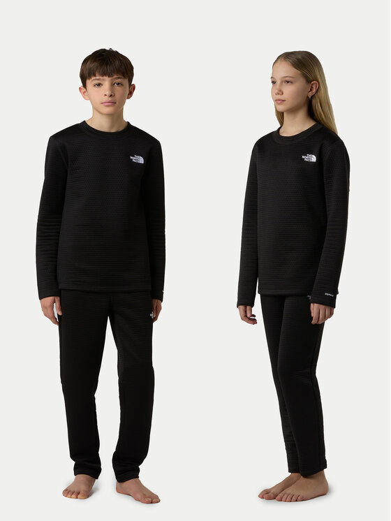 The North Face The North Face Termoaktiivne aluspesu (komplekt) DotKnit NF0A88VC Must