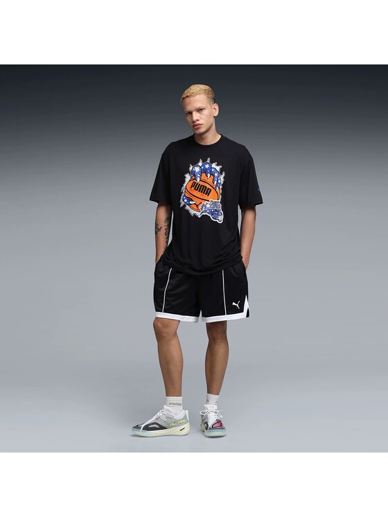Puma Puma T-Shirt 632891 Czarny Regular Fit