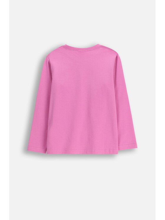 Coccodrillo Coccodrillo Longsleeve WC6143102VGA-007 Różowy Regular Fit