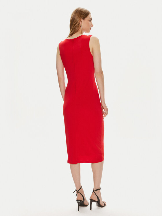 Joseph Ribkoff Joseph Ribkoff Cocktail obleka 241205 Rdeča Slim Fit