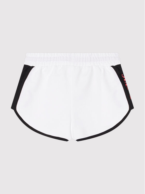 United Colors Of Benetton United Colors Of Benetton Športne kratke hlače LOONEY TUNES 3BT0C900T Bela Regular Fit