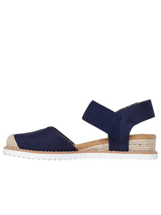 Skechers Skechers Espadryle 114132-NVY Granatowy