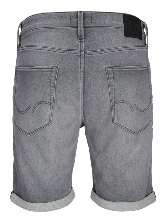 Jack & Jones Jack & Jones Džínsové šortky Rick 12269503 Sivá Regular Fit