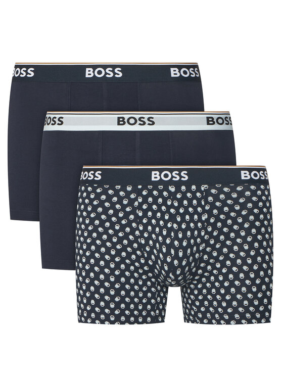 BOSS BOSS Boxer szett BoxerBr 3P Power Des 50554438 Sötétkék