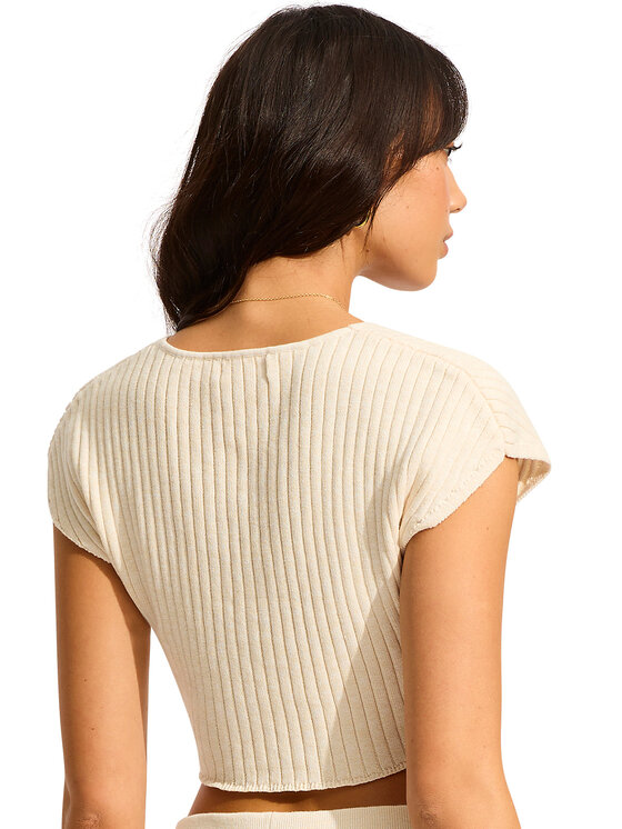 Seafolly Seafolly Top 55246-KN Beżowy