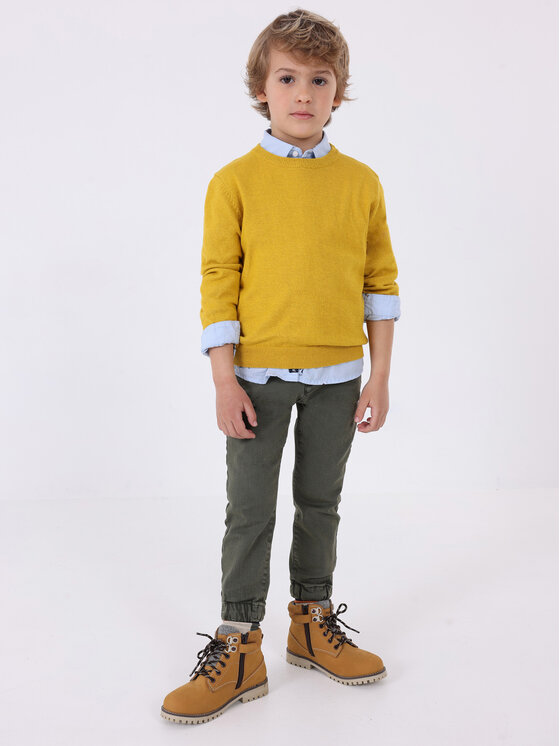 Mayoral Mayoral Sweater 323 Sárga Regular Fit
