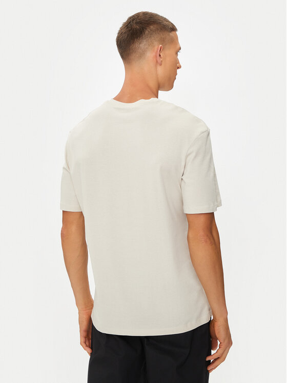 Jack & Jones Jack & Jones T-shirt Jjclarc 12247768 Beige Relaxed Fit