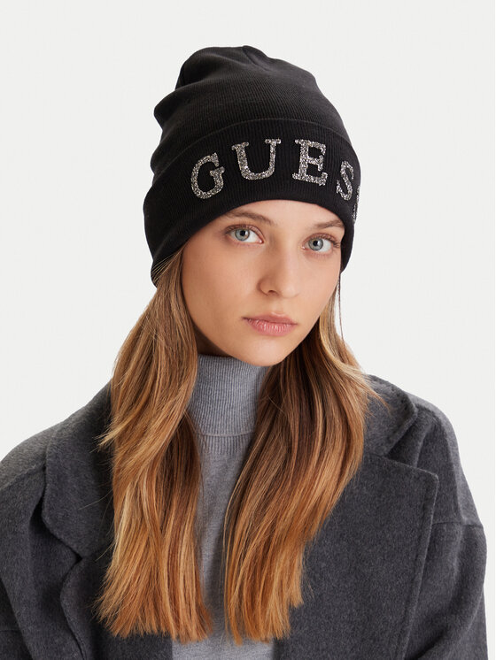 Guess Guess Czapka AW5398 POL01 Czarny