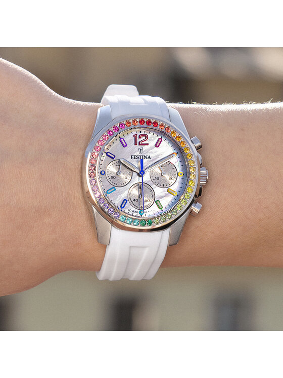 Festina Festina Hodinky F20610-2 Bílá