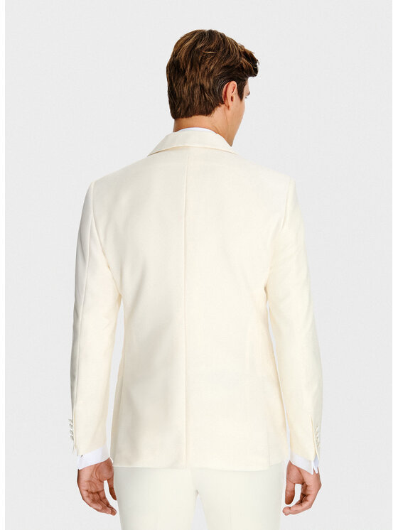Pako Lorente Pako Lorente Marynarka P26SP-3S-004 Beżowy Slim Fit