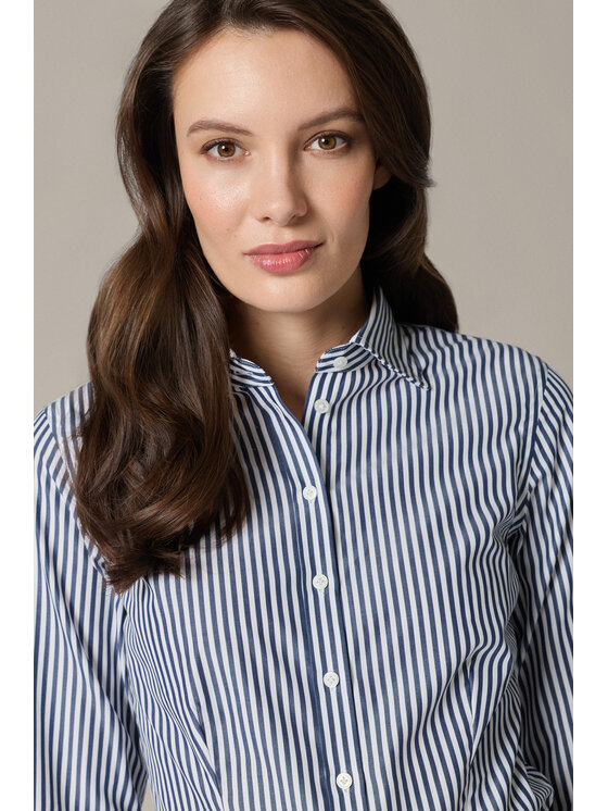 Lancerto Lancerto Koszula Orsola Slim KO073126000022 Granatowy Slim Fit