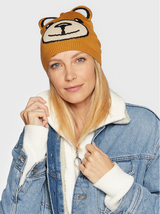 MOSCHINO MOSCHINO Шапкa 65114 M1865 Коричневий