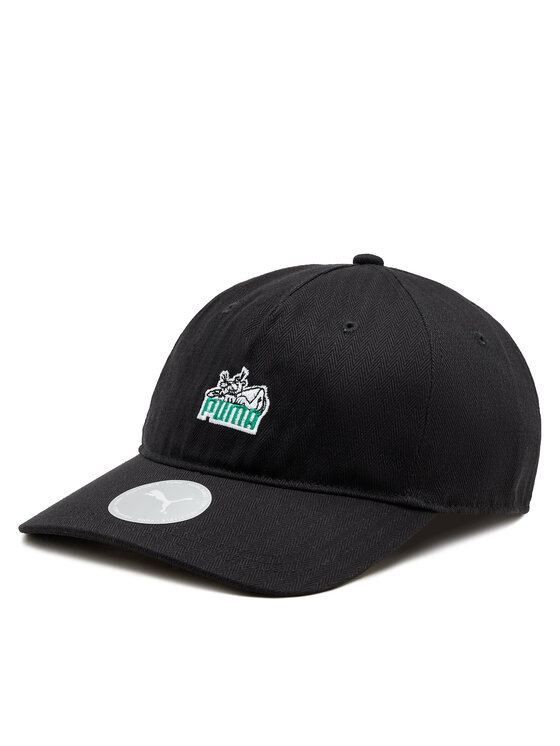 Puma Puma Шапка с козирка Skate Relaxed 025131 Черен