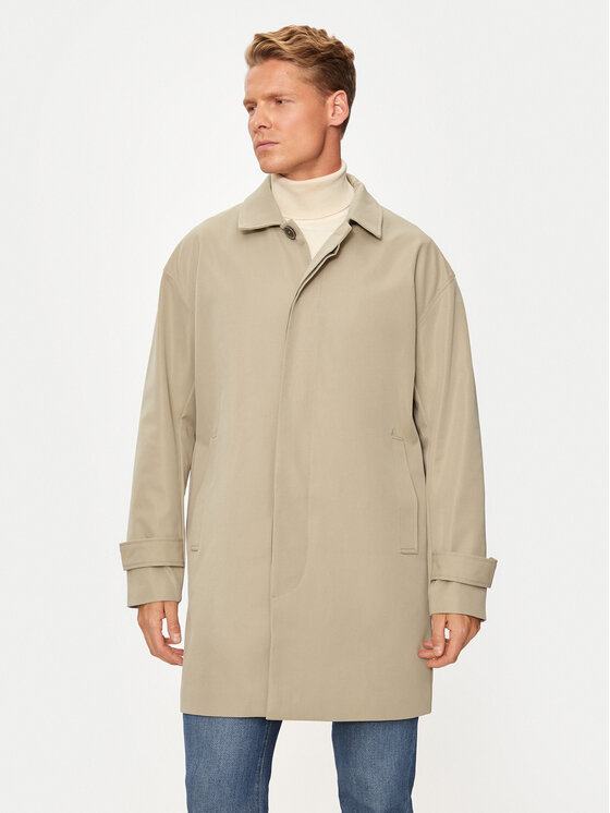 Only & Sons Only & Sons Trench Mac 22030393 Bej Regular Fit