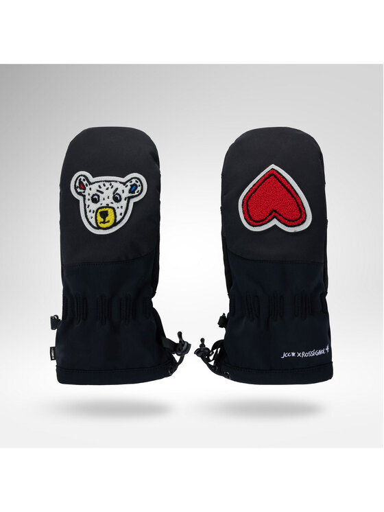 Rossignol Rossignol Rękawice narciarskie W Jcc Mittens R-Shell Dry Czarny