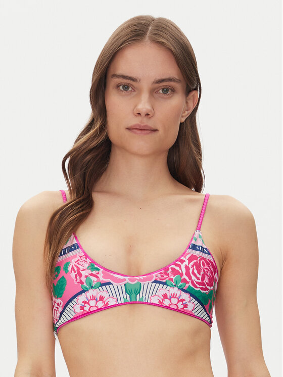 Maaji Maaji Bikini felső Deep Pink Balmy Sliding PT3195STR036 Rózsaszín