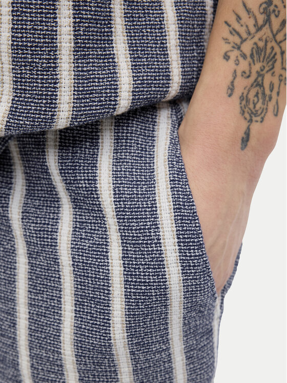 Jack&Jones Jack&Jones Kratke hlače iz tkanine Jaiden 12274413 Modra Relaxed Fit