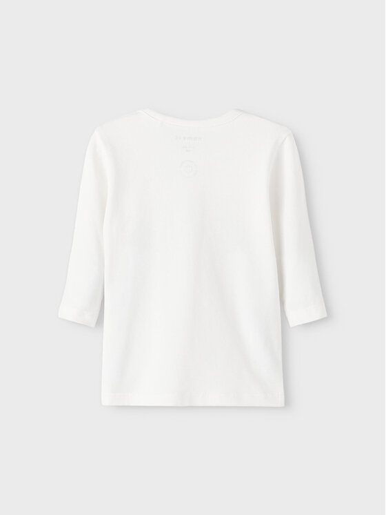 NAME IT NAME IT Bluzka 13205040 Beżowy Regular Fit