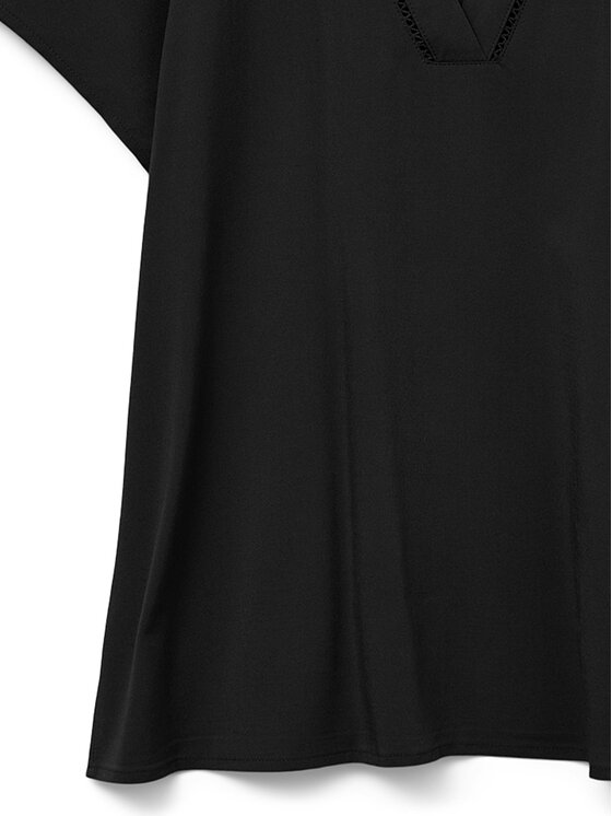 Vero Moda Vero Moda Blúz Bella 10327551 Fekete Regular Fit