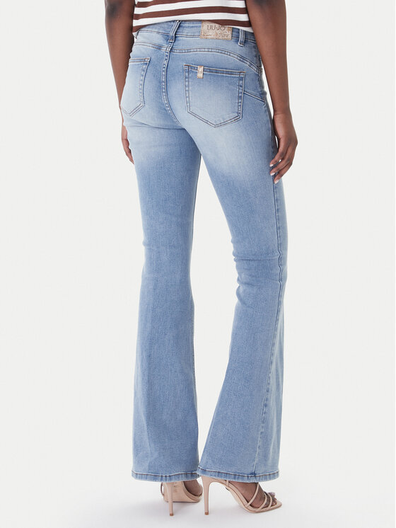 Liu Jo Liu Jo Traperice UA6015 D0318 Plava Flare Fit