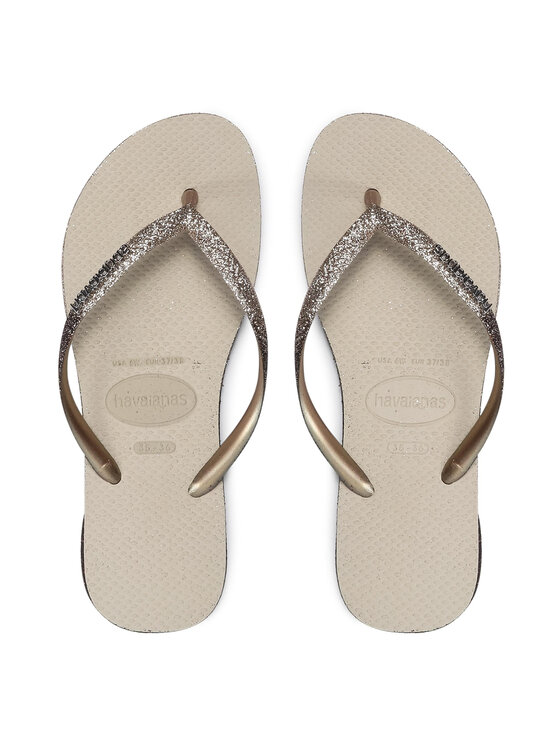 Havaianas Havaianas Σαγιονάρες Slim Sparkle Me 41460930154 Χρυσό