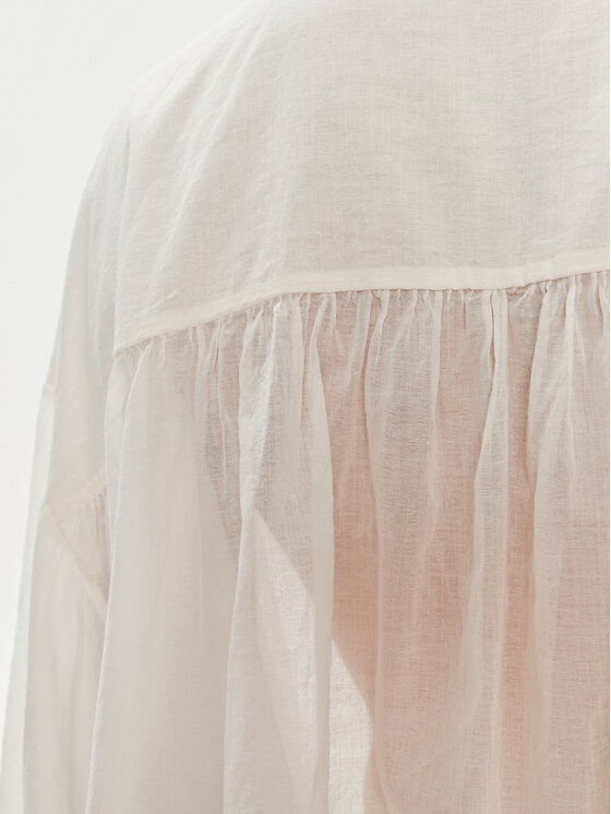 ViCOLO ViCOLO Πουκάμισο TB2079 Λευκό Oversize
