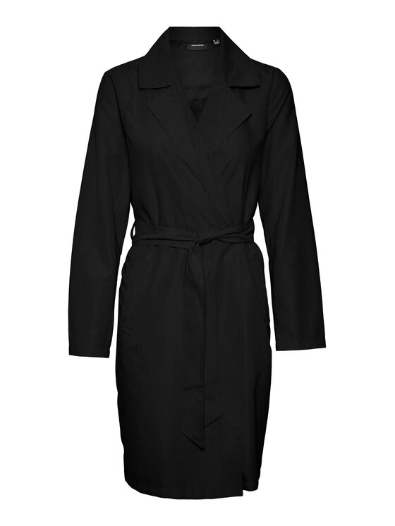 Vero Moda Vero Moda Trench Billie Daisy 10281638 Nero Regular Fit