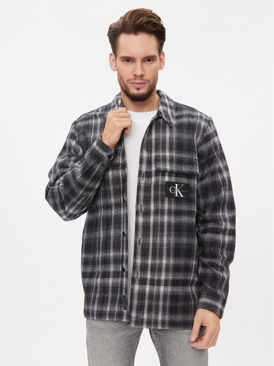 Calvin Klein Jeans Calvin Klein Jeans Košile J30J323967 Šedá Regular Fit