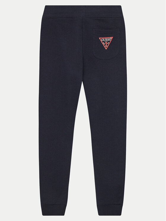 Guess Guess Sportinės kelnės L93Q24 KAUG0 Tamsiai mėlyna Relaxed Fit