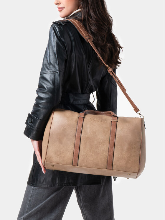 Herling Herling Borsa da viaggio Nolan Beige