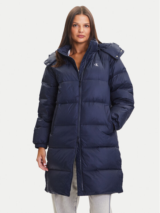 Calvin Klein Jeans Calvin Klein Jeans Geacă din puf Essential LV047D502G Bleumarin Regular Fit