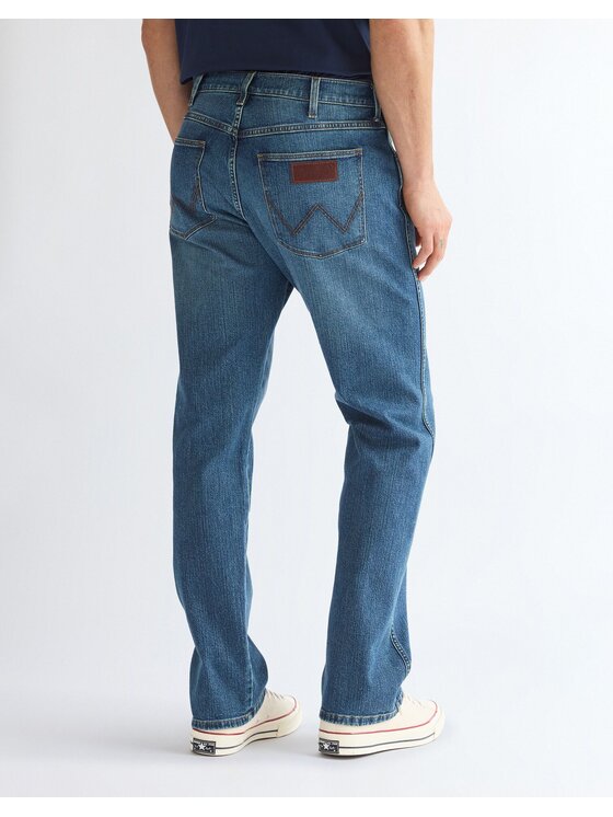 Wrangler Wrangler Jeansy FRONTIER Niebieski Loose Fit