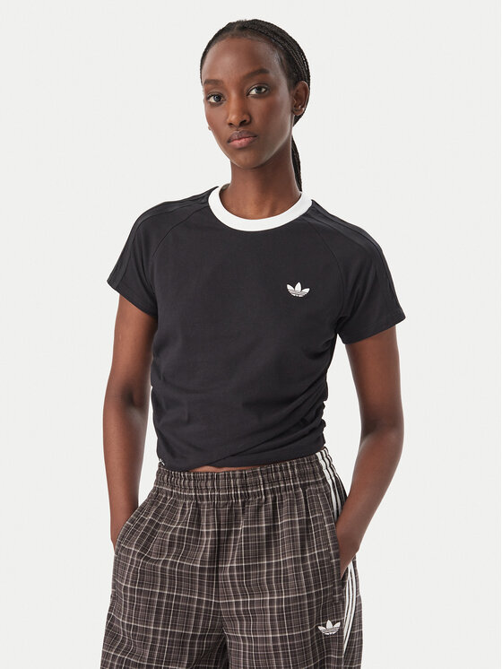 adidas adidas T-Shirt Adiluna Season 2 X Jennie Layered T-Shirt LD8928 Μαύρο Regular Fit