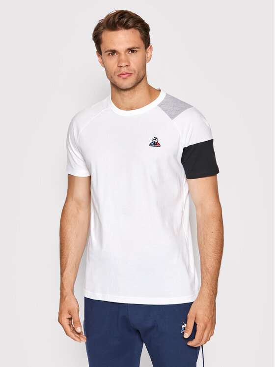 Le Coq Sportif T-shirt 2210565 Bijela Regular Fit