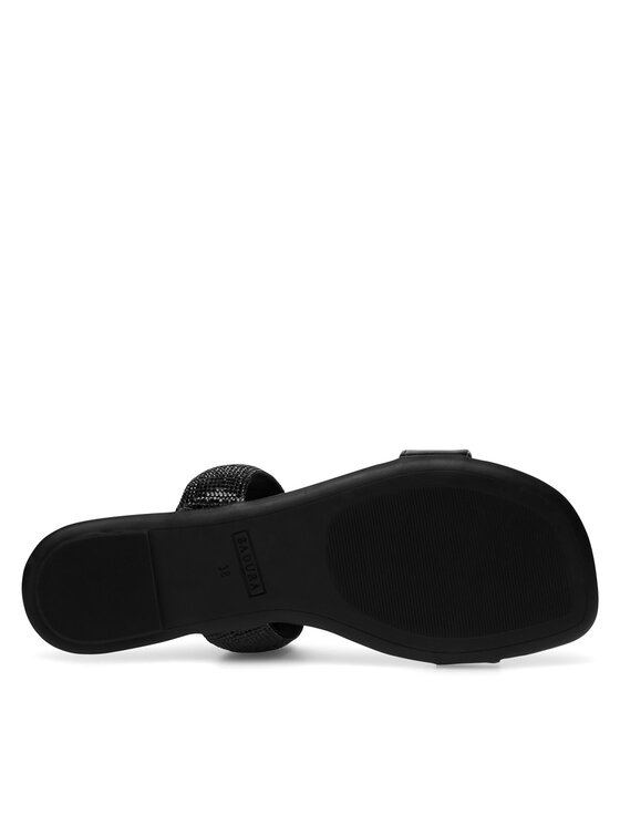 Badura Badura Pantoletten GINO-01W3-014 Schwarz