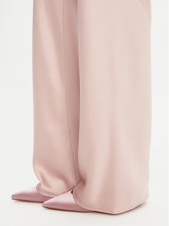 Imperial Imperial Pantaloni din material P5R7JBA Roz Regular Fit