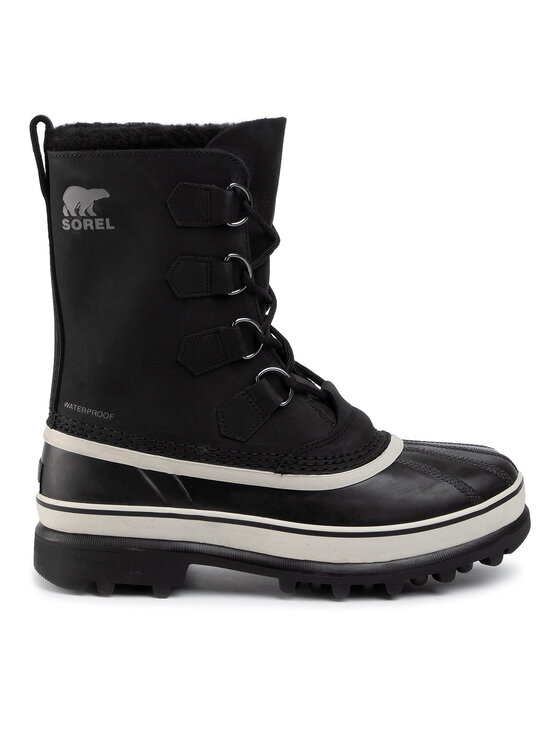 Sorel Bottes de neige Caribou NM1000 Noir