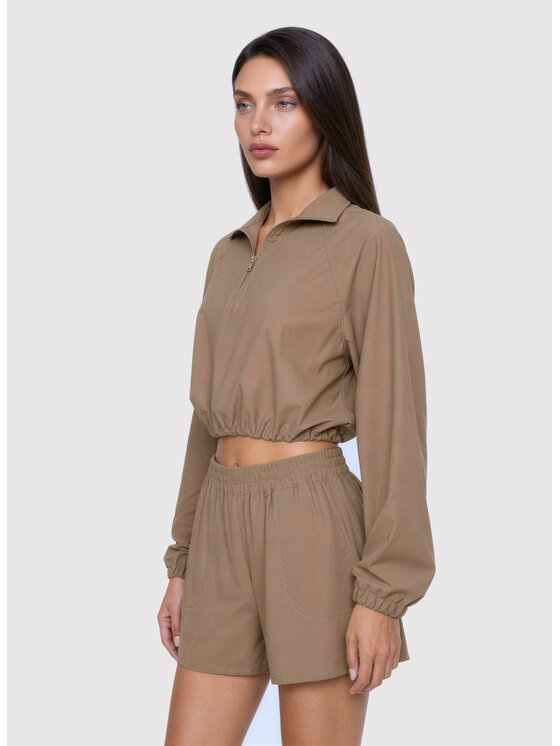 Love Saints Love Saints Dres L26LF-KA-K03 Beżowy Regular Fit