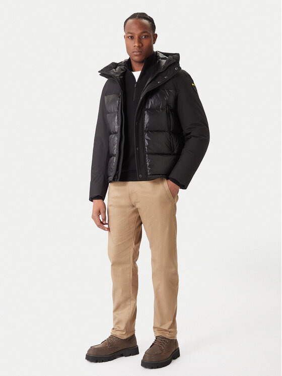 Blauer Blauer Daunenjacke Giubbini 25WBLUC03143 Schwarz Regular Fit