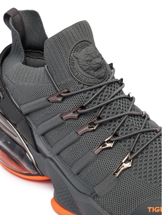 Plein Sport Plein Sport Sneakersy SAES USC0518 STE003N Sivá