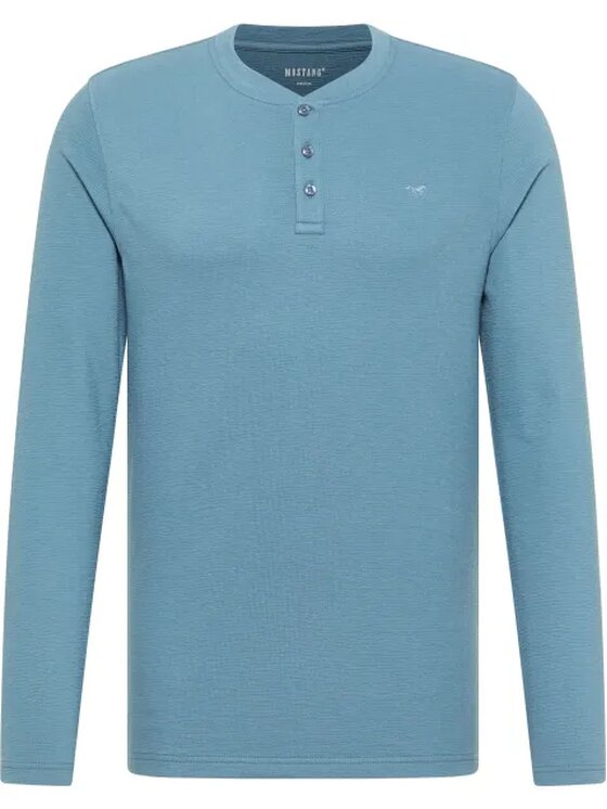 Mustang Mustang T-shirt Style Atchison Blu Regular Fit