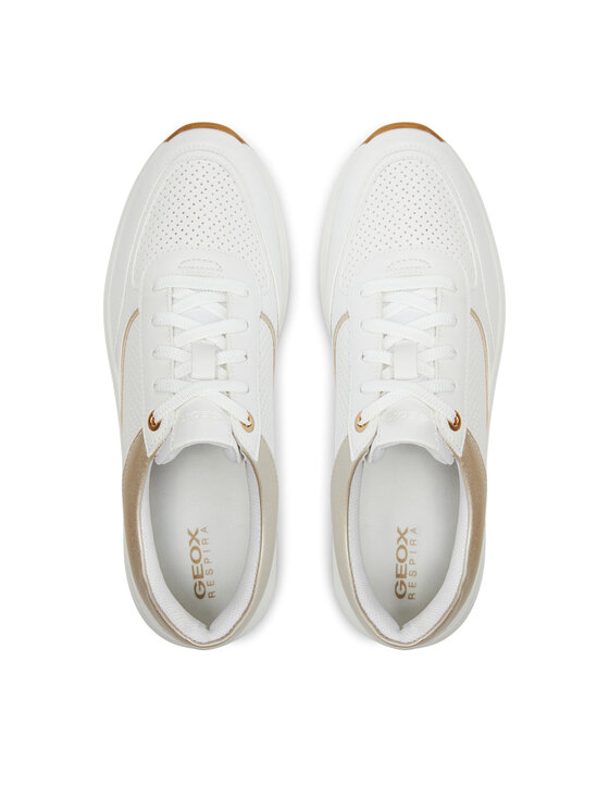Geox Geox Sneakersy D Cristael D45MXD 054AJ C1327 Biały